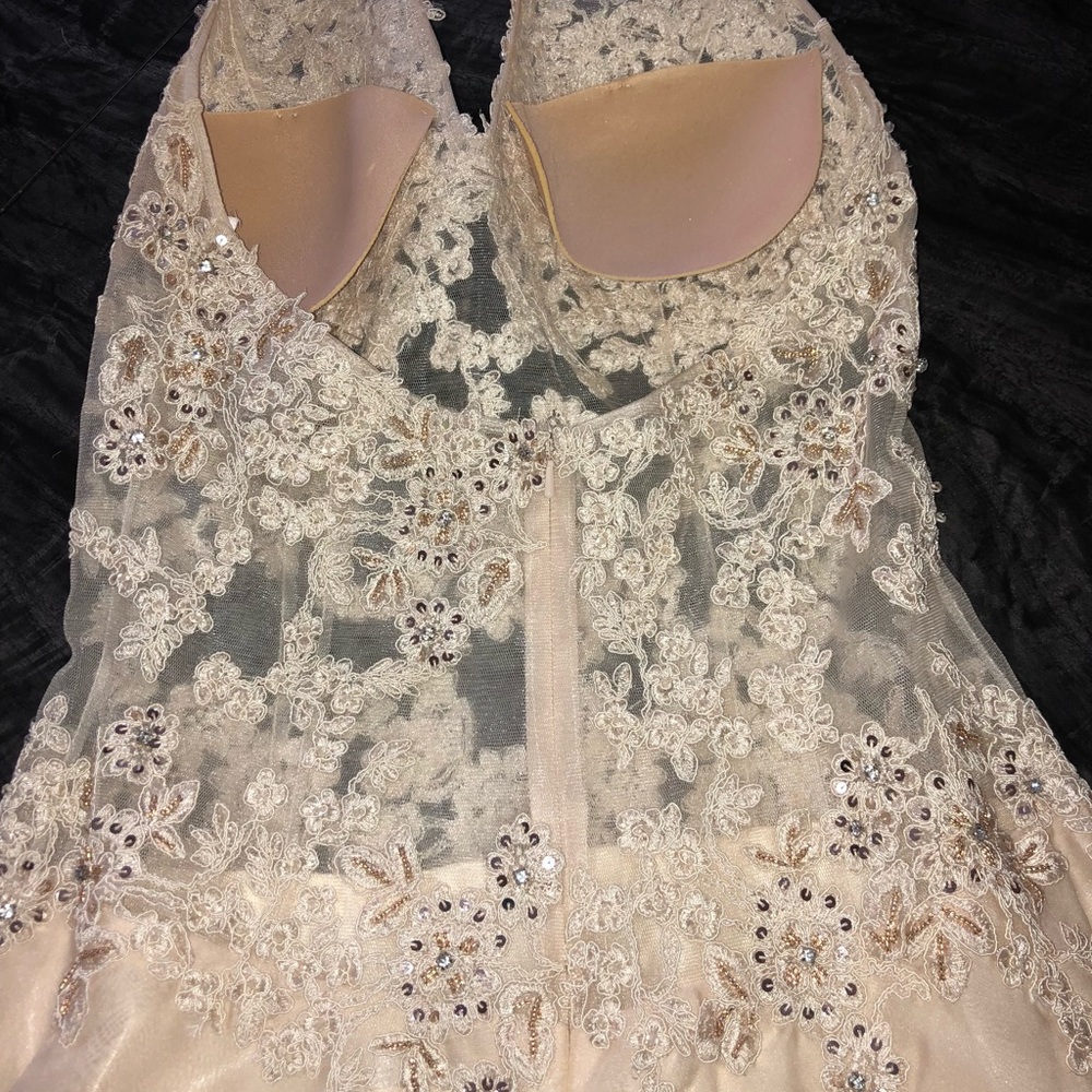TONY BOWLS Couture Dress - Picture 6 of 7